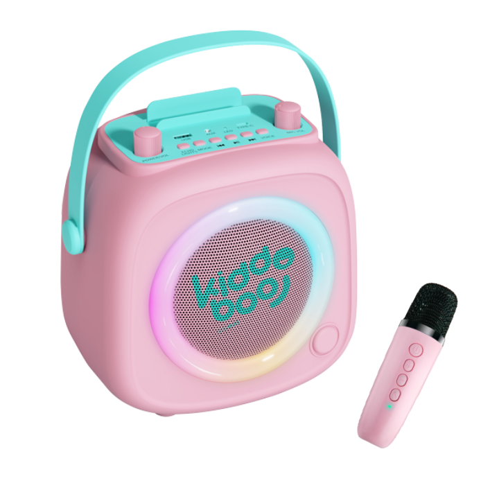 Kiddoboo KidsVoice BT Speaker & Mic Pink